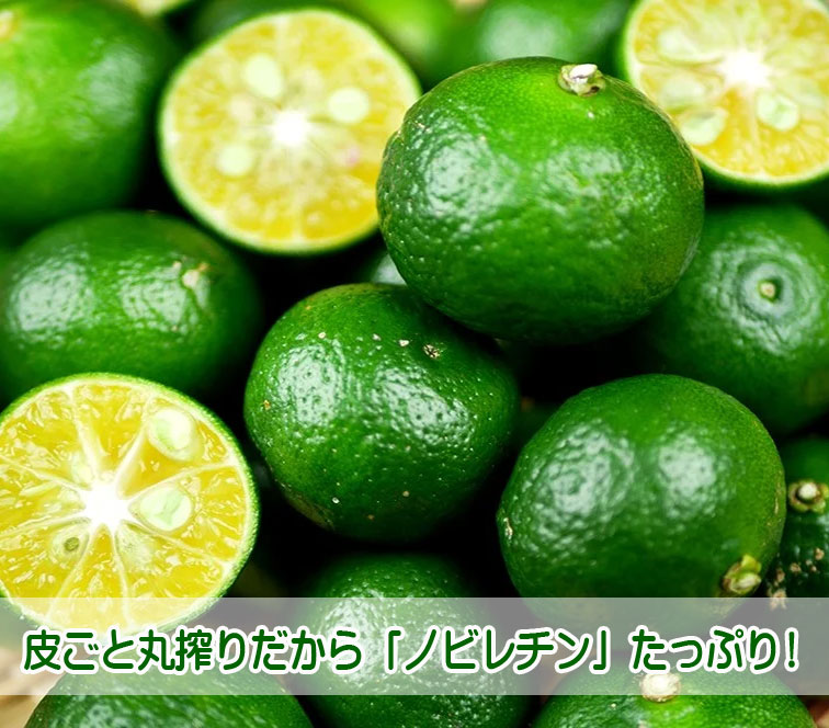 青切りシークヮーサー100 500ml×2本セット 送料無料 沖縄県産シークワーサー ノビレチン 3