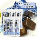沖縄 黒糖 個包装 沖縄の塩黒糖 100g×5袋セット 熱中症対策 沖縄県産 塩 珊瑚 カルシウム ミネラル豊富 黒糖本舗垣乃花