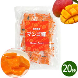 マンゴ糖 100g 20袋 個包装 琉球黒糖 沖縄 黒糖 送料無料