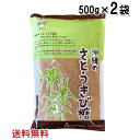 沖縄のさとうきび糖 500g×2袋セット 沖縄県産サトウキビ100％ 黒糖 黒砂糖 粉黒糖 粉末 加工黒糖 メール便発送 送料無料 垣乃花