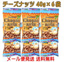 おつまみナッツ チーズナッツ　40g×6袋　ノンフライ製法　メール便発送 送料無料　沖縄パイオニアフーズ その1