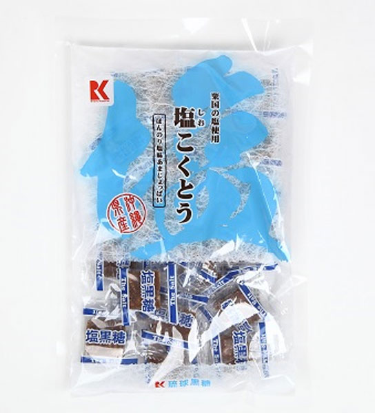 塩こくとう(塩黒糖) 115g×2袋 琉球黒糖 メール便発送 送料無料