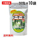 沖縄県産 ゴーヤー茶(種入り) ティーバッグ 30包入り×10袋 ゴーヤ茶 健康野菜 夏野菜 夏バテ防止 【送料無料】 うっちん沖縄