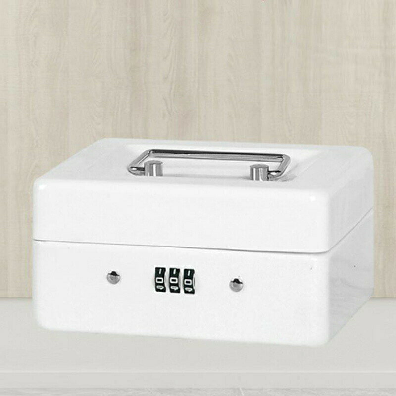手提げ金庫 ダイヤル式ロック 4サイズ×4色 管理 収納ケース 小さい金庫 貴重品 小...