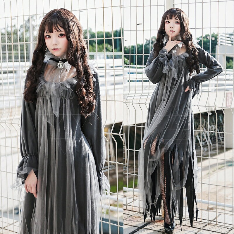 ハロウィン 衣装 レディース ゾンビ 花嫁 吸血鬼 幽霊 魔女 悪魔 鬼 幽霊の花嫁 魔女 コスプレ 仮装 ハロウィン ヴァンパイア おばけ 演出服 イベント ...