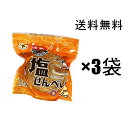 塩せんべい4枚入り×3袋セット 丸吉 / 沖縄 お菓子 おかし お土産 丸吉