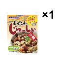 ●要注意事項● 当商品は簡易梱包にて出荷します。 当商品は注文の際、「メール便（送料無料）」と「追跡可能メール便（追加料金あり）」の2種類を 選択できるようになっております。 「メール便」を選択された場合のみ送料無料となりますが、 「メール便」は↓下記のとおり注意事項があります。 ●注文日（決済完了日）から到着日まで、早くて「5-7日」遅い場合は「8〜13日前後」ほどかかります。● ↑上記事項を全てご了承された上で、それでもいいよ、というお客様のみ「メール便」を選択してください。↑ なるべく早く届いて欲しい方は「追跡可能メール便」を選択してください。 「追跡可能メール便」は「出荷日」から「到着日」まで2日程、かつ、必ず追跡番号のある配送方法にて出荷します。 ↓以下、商品説明↓ オキハム まぜこみじゅーしの素60g×1パック 調理方法 お茶碗2杯分（350g）の温かいごはんに、本品を加えムラなくよく混ぜ合わせてください。 ＊冷めたご飯を お使いになるときは電子レンジなどで温めてから本品を加えてください。 [原材料] 野菜（にんじん、たけのこ、しいたけ）、しょうゆ（国内製造）、豚肉、砂糖、油揚げ、ひじき、調整ラード、 酒、鶏がらスープ、食塩、風味調味料／調味料（アミノ酸等）、カラメル色素、pH調整剤、ビタミンB1、 （一部に小麦・豚肉・鶏肉・大豆を含む） [賞味期限] 製造日より約1年 保存方法　直射日光を避け、常温で保存