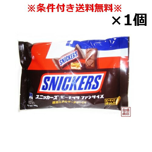 【スニッカーズ】ファンサイズ 180g × 1袋 チョコレート バレンタイン