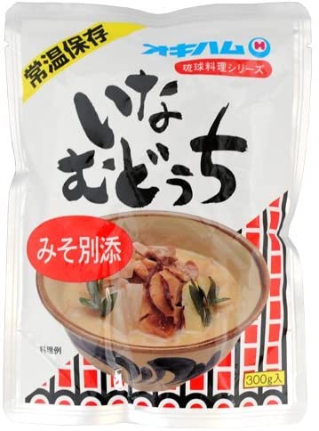 イナムドゥチ 味噌 いなむどぅち オキハム 300g 沖縄料理 沖縄風豚汁 スープ 汁物 豚 肉 琉球料理 郷土料理 沖縄 お土産 レトルト 常温 2