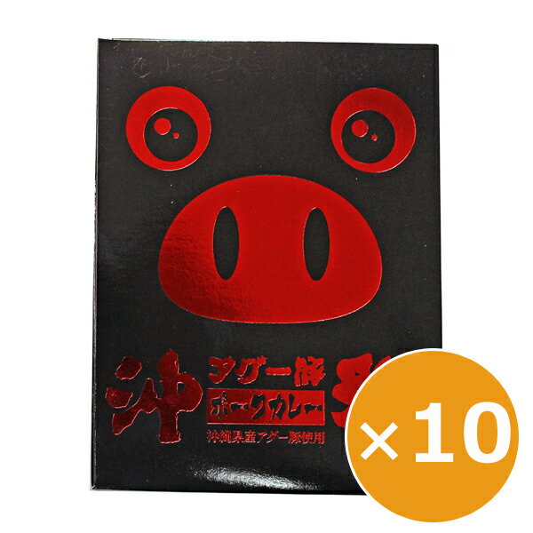 レトルトカレー ポークカレー アグー豚 あぐー豚 あぐー豚カレー180g×10個 ナンポー ご当地レトルトカレー お取り寄せ ご当地グルメ 沖縄 お土産 美味しい おすすめ まとめ買い 常温 一人前