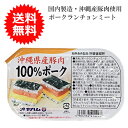 ポークランチョンミート ポーク缶 沖縄県産豚肉100%ポーク 140g 【メール便送料無料】 オキハム 沖縄ハム 沖縄料理 炒め物 お弁当のおかず 保存食 おす...