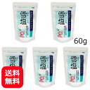 雪塩 60g×5個 【メール便送料無料】 宮古島の塩 沖縄の塩 沖縄 塩 お土産 チャック付き テーブルソルト ミニサイズ まとめ買い 沖縄土産 ミネラル豊富 美味しい塩 天然塩 海水塩 ご当地お土産 宮古島の雪塩