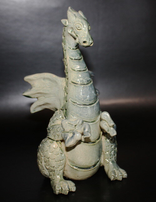 【楽天市場】龍の置物・陶器の竜[風水]1・辰・Dragon dragon 日本：datta.やちむんとシーサーの工房