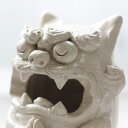 datta.沖縄南の島陶芸工房 |datta お地蔵様 お地蔵さん 仏像 祈りシーサーセット かわいいお地蔵さまシーサー クリーム色 お店やご自宅の玄関 神棚に...