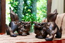 datta.沖縄南の島陶芸工房 |datta シーサー作家の1点物 ゴールド:金色【いぶし金】威嚇シーサ【黒陶黄金色】風水グッズ・縁起物・日本製S?261〈新生...