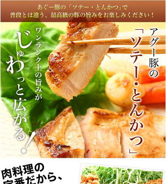 あぐー豚 ロースソテー・とんかつ用 100g×2枚x3【ポイント|送料無料|アグー豚|沖縄|お歳暮|お中元|ギフト|贈答|お肉|ブランド豚|冷凍|土産|取り寄せ|まとめ買い】【楽ギフ_包装】【楽ギフ_のし】【楽ギフ_のし宛書】