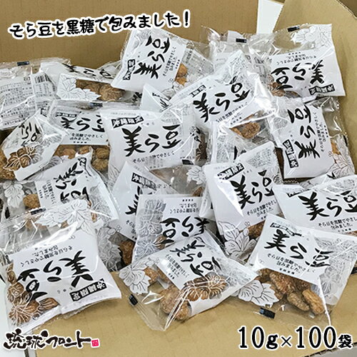 美ら豆 黒糖味 100(10g×100包入) 送...の商品画像