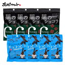 お試しアソート 8個セット（ 黒のショコラ コーヒー味40g×4個、 チョコっとう 塩味40g×4個） メール便 送料無料 沖縄…