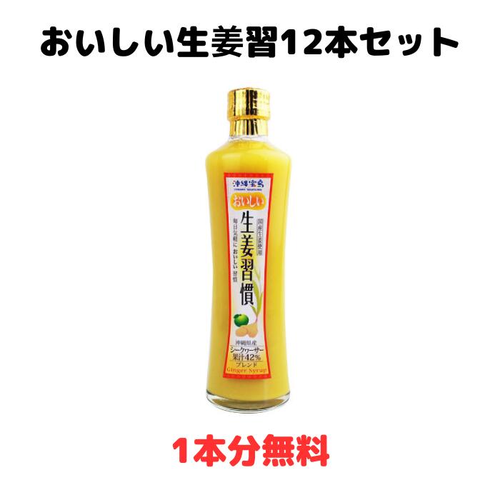 おいしい生姜習慣300ml×12本 11本買う