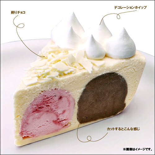 2016年ブルーシールクリスマスアイスケーキバニラ【ブルーシールアイスケーキ】【ブルーシールアイスクリームケーキ】【クリスマスケーキ送料無料】【RCP】