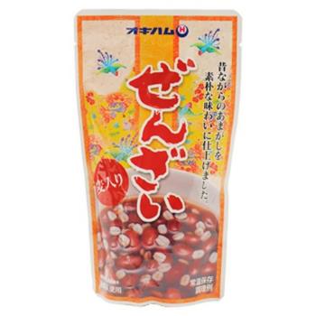 ぜんざい ぜんざい（麦入り）180g　沖縄ぜんざい　レトルト　オキハム　沖縄お土産　ばらまき土産　4964134411216