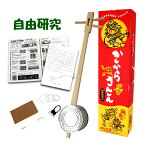 自由研究 小学生 キット♪　カンカラ 三線（三味線）手作りキット 楽器 演奏　音楽 三線 沖縄 三線 しゃみせん かんから さんしん