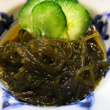 沖縄県産『島らっきょう(酢漬け)』と『天然太もずく(塩蔵)』のセット【送料無料】【天然もくず】【島野菜】【久米島産】【沖縄土産】