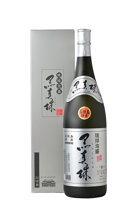 泡盛 八重泉 黒真珠 一升瓶 43度 1800ml /(有)八重泉酒造 沖縄焼酎 沖縄お酒 琉球泡盛 沖縄お土産 石垣島泡盛 人気泡盛 お中元 お歳暮 父の日 母の日 敬老の日 贈答用