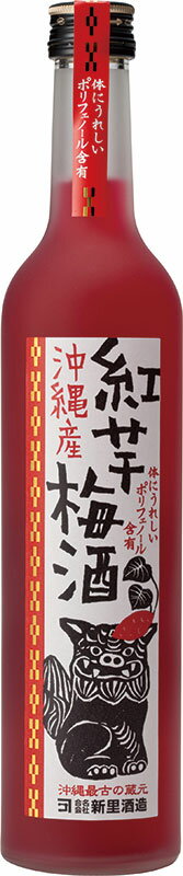 泡盛 沖縄産紅芋梅酒12度 500ml(名)新