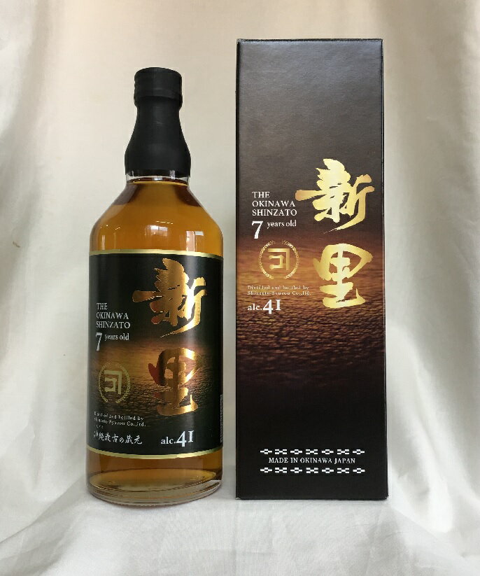 【メーカー終売】泡盛 新里 7年 41度 700ml/新里酒造/焼酎/人気泡盛/沖縄焼酎/沖縄お酒/琉球泡盛/