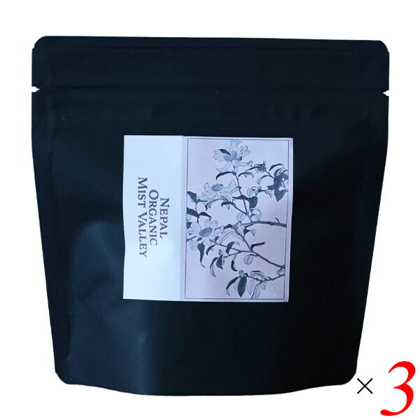 楽天ダイエットラボ【イーグルス感謝祭！ポイント最大5倍！】ナナシアン Nepal Organic Mist Valley （非水百花譜・春を待つ花） 30g bare leaf 3個セット 有機紅茶 ネパール ティーバッグ用にも