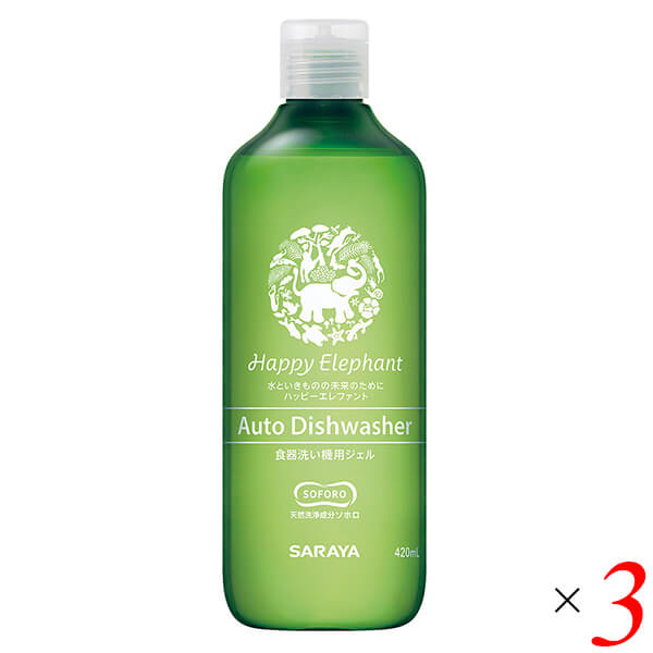 【11/30(日)限定！楽天カードでポイント8倍！】洗剤 ジェル 食洗機 ハッピーエレファント 食器洗い機用..
