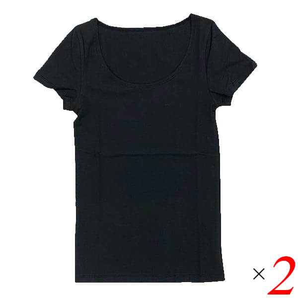 【9/1(月)限定！ポイント最大8倍！】DEO's コンプリート消臭インナー レディース ブラック 2枚セット 送料無料