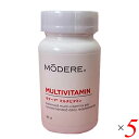 モデーア マルチビタミン 90粒 5個セット ビタミン サプリ アスタキサンチン コエンザイム Q10 MODERE 送料無料