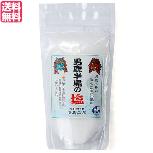 塩 天然塩 食塩 男鹿半島の塩 80g 男鹿工房 送料無料 塩 天然塩 食塩 男鹿半島の塩 80g 男鹿工房 送料無料