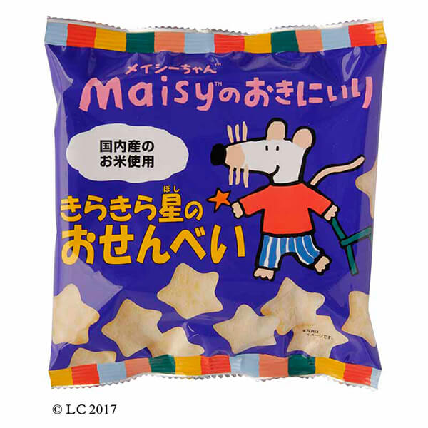 【BF限定!100円クーポン!学割2倍!】お菓子 子供 1歳 メイシーちゃんのおきにいり きらきら星のおせんべい 40g 創健社 送料無料