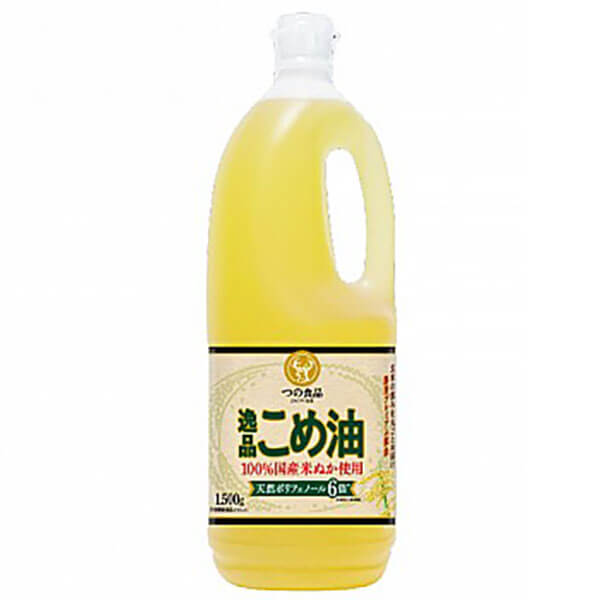 こめ油 国産 無添加 つの食品 逸品こめ油 1500g