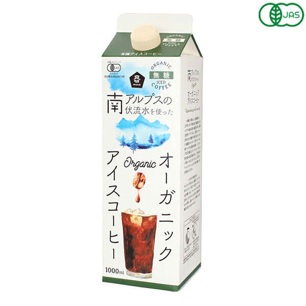 【お買い物マラソン！ポイント3倍！】アイスコーヒー 無糖 オーガニック ムソー オーガニックアイスコーヒー無糖 1000ml