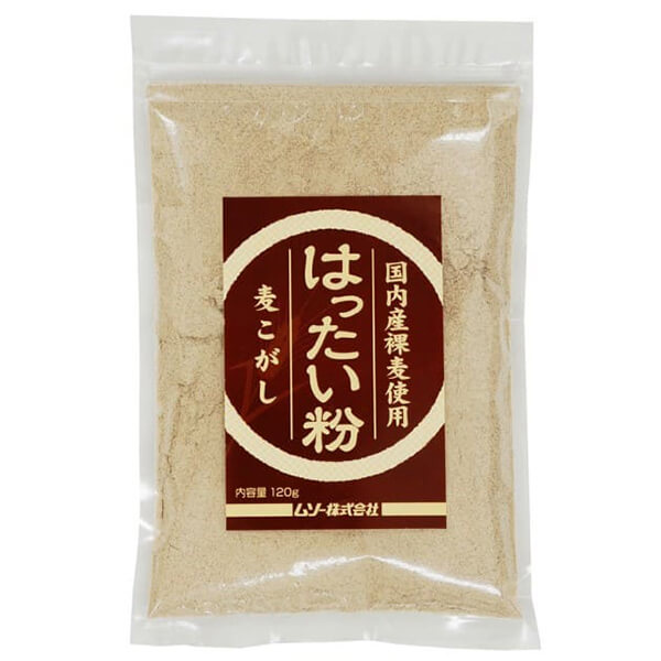 はったい粉 120g 国内産裸麦使用 ム