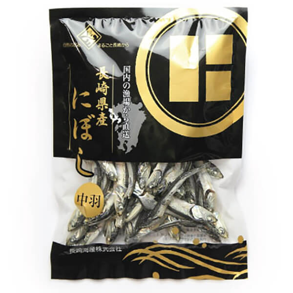 【マラソン限定!ポイント2倍!100円クーポン!】にぼし 煮干し いりこ 長崎県産にぼし 中羽 80g 長崎海産 送料無料