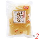 宮崎県産ピリ辛らっきょう 100g 2個セット 上沖産業 送料無料