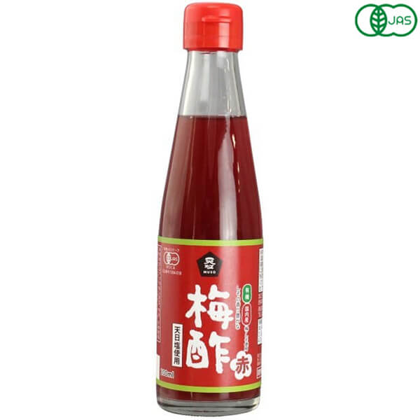 梅酢 国産 オーガニック ムソー 有機・梅酢〈赤〉 200ml