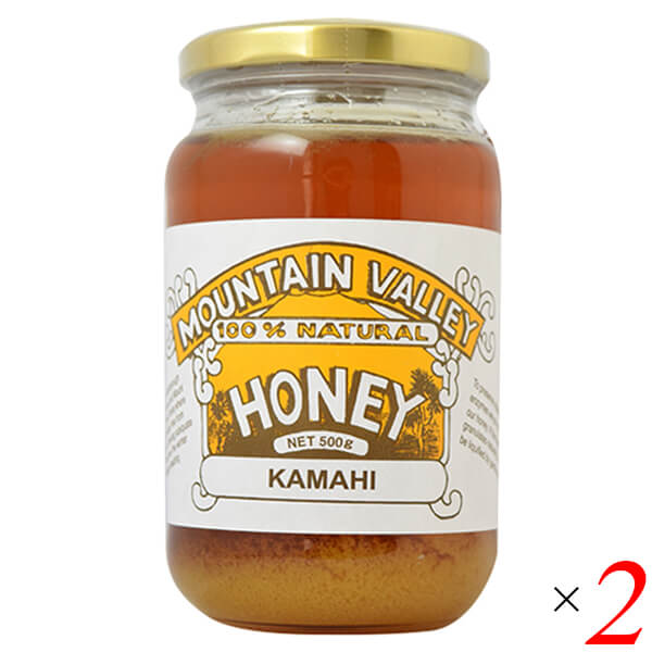 【マラソン限定!ポイント2倍!100円クーポン!】マウンテンバレー カマヒ蜂蜜 500g 2個セット はちみつ ハチミツ ニュージーランド