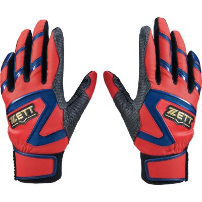 ゼット 野球バッティンググラブ 2025年限定モデル ゼロワンステージ レッドXネイビー 野球手袋 打者用
