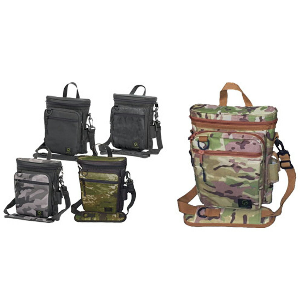 エクセル NO-008 エギバッグ 約22×25×12cm(xsell-no008)｜ 釣り用 レッグポーチ 釣りバッグ 収納ケース..