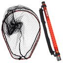 おり釣具 RED LARCAL600 カーボン ランディングネット L 2点セット (landingset-197)|タモ網 タモ 網 シーバス ネット ショア...