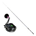 並継小物船竿 マルチプラスIT400 30号-300 Fujiガイド搭載 & SeaMastug Digital 300P PEライン2号200m付きセット(o...