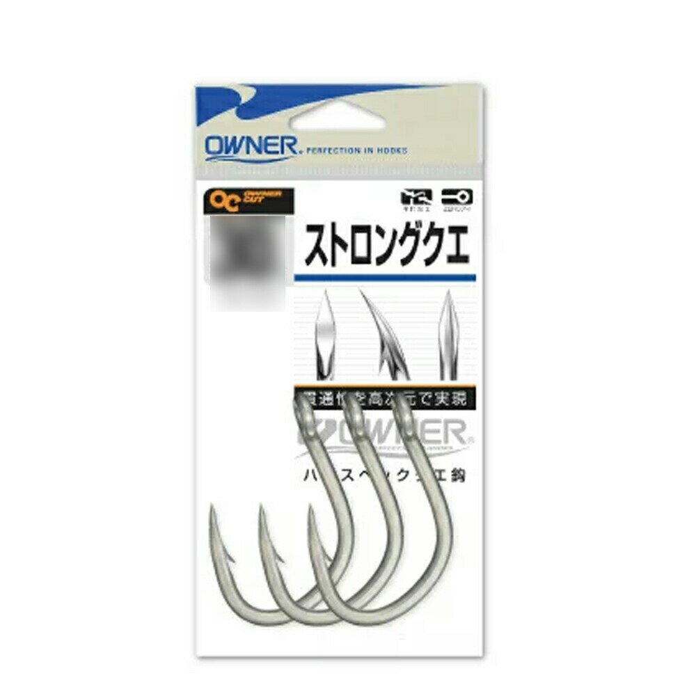 【Cpost】オーナー ストロングクエ(owner-kue)｜釣り針 針 クエ くえ モロコ アラ オオスジハタ カンナ..