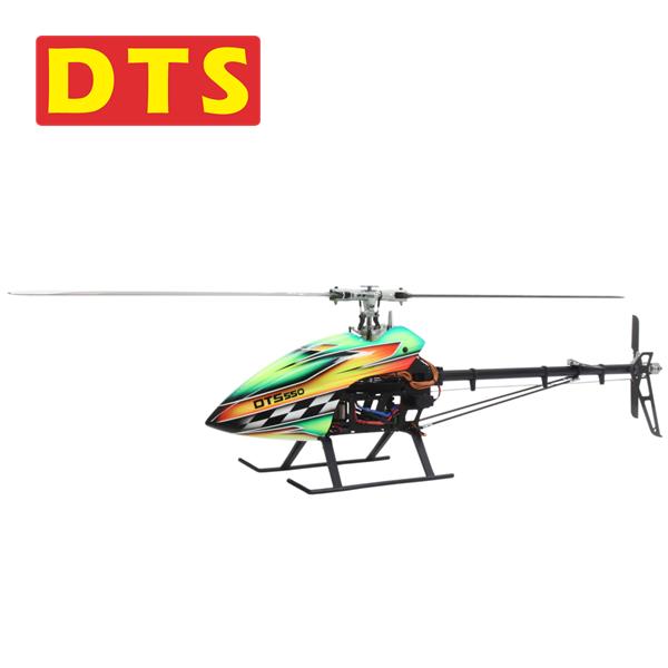 ヘリコプター DTS 550 RFR 受信機無し GWY 02 ジャイロ (dts-550-rfr) フライバーレス 6CH GWY 02 ジャイロ ORI RC ｜ラジコン ヘリコプター DTS