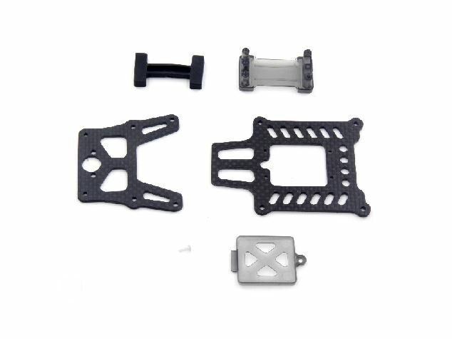 【Cpost】DTS Q180 用 バッテリー マウント プレート セット (dts006872)｜ラジコンヘリ関連商品 ドロ..